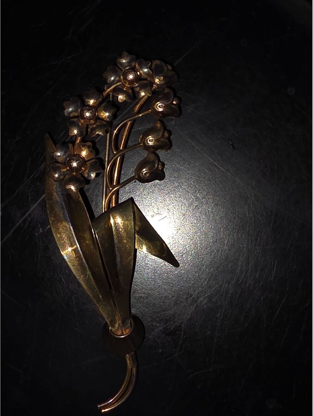 Carl Art Lily of the Valley Brooch